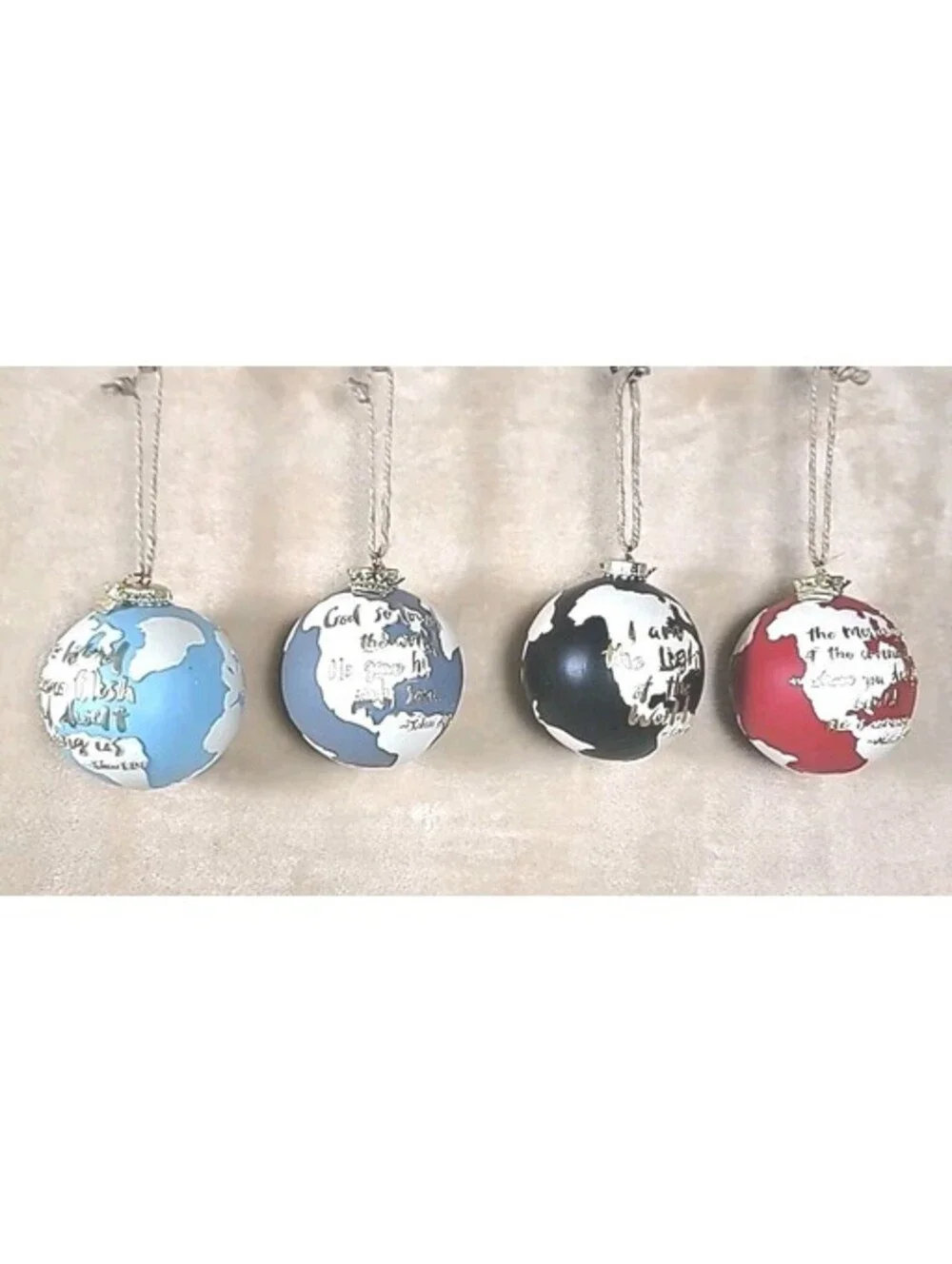Ever Thine Home HIS ADVENT NAMES 2016 Christmas Ornaments Christian